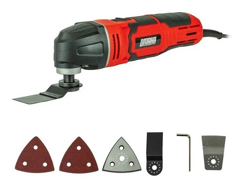 Sierra Multicortadora Oscilante 350w Omaha + Accesorios