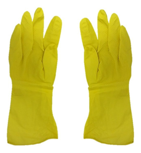 Guante Plástico Uso Doméstico X 24 Pares