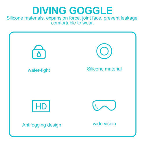 Gafas De Seguridad De Buceo Para Hombre, Gafas De Natación