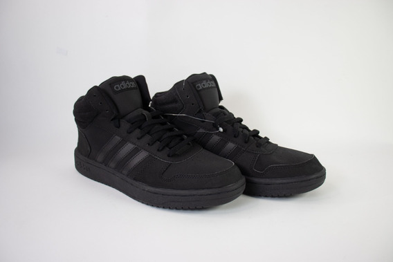 Vigilancia Círculo de rodamiento Romance Tenis adidas Hoops 2.0 Mid Black #27.5