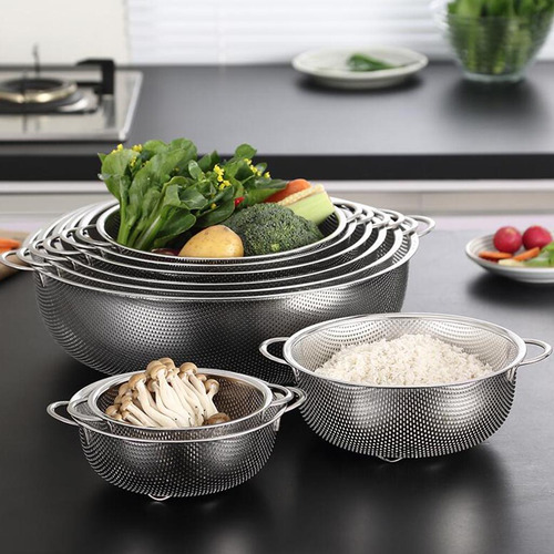 Xj 2 Piezas De Cocina De Material Acero Inoxidable Malla