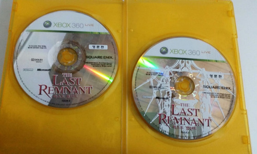 The Last Remnant-- Usado Solo El Disco Xbox 360 Ntsc-j