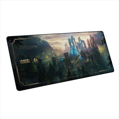 Mouse Pad G840 Edição League Of Legends Logitech Cor Lol Desenho impresso Fnatic