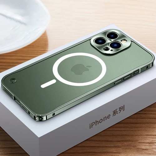 Case Premium Borde Metálico Magsafe iPhone 13 Pro 13 Pro Max