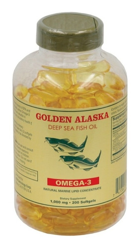 Omega 3 Epa Dha Golden Alaska - Unidad a $784