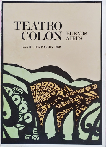 Programa Bodas De Sangre - Teatro Colón - Nati Mistral (Usado)