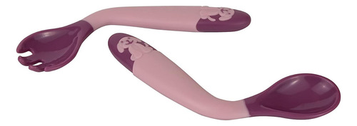 Kit Talher Infantil Articulável Dobrável Active Rosa Clingo