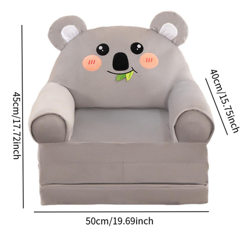Sofá Cama Plegable Para Niños Y Niñas, Sillón Con