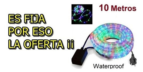 Imagen 1 de 5 de Manguera Exterior Fiestas 8 Ms Multicolor