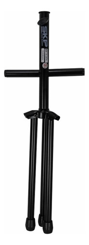 Suporte Duplo 2 Violão Guitarra Custom Tipo Hercules Cor Preto
