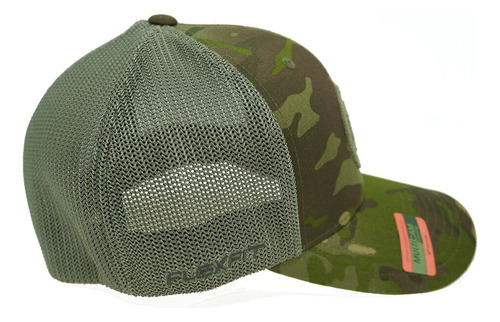 Bersa Gorra Trucker Logo B Talle Único Verde Musgo Único Camuflado