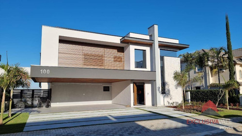 Imagem 1 de 29 de Casa Com 4 Dormitórios À Venda, 380 M² Por R$ 5.650.000,00 - Condomínio Reserva Do Paratehy - São José Dos Campos/sp - Ca0795