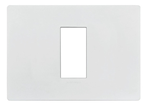 Placa 1 Puesto Sinthesi S33 Blanco C/soporte (precio X Ud)