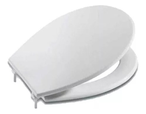 Tapa Water Inodoro Plástico Blanco Oval Cómodo Universal