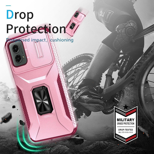 Fundas Para Móvil Sunstory Moto G 5g 2024 Rosa/rojo