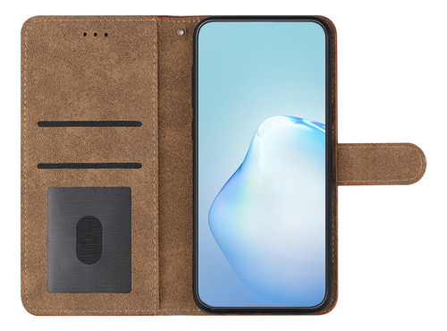 Funda Para Teléfono Zte Blade A52/blade V50 Smart/blade A34 Con Tapa, Piel Al Tacto, Funda Tipo Cartera