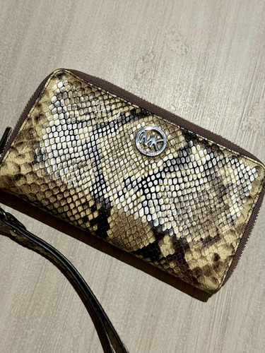 Billetera Michael Kors Reptil Animal Print