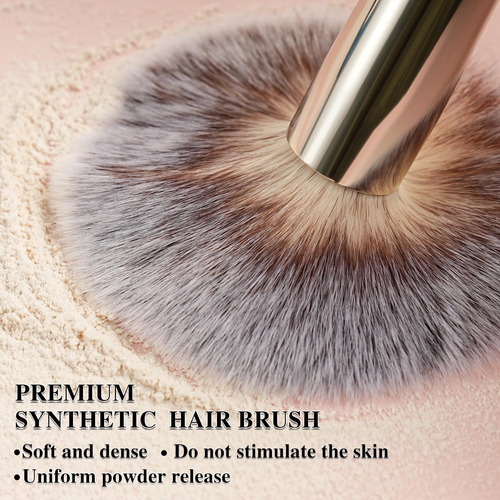 Juego De Brochas Beili 30 Piezas Maquillaje Veganas Color