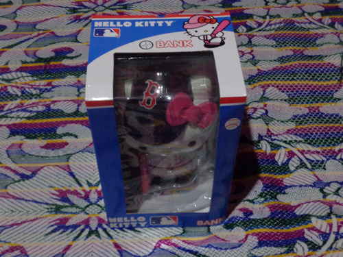 Figura Beisbol Hello Kitty Boston Redsox