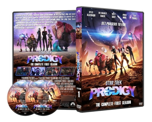 Star Trek Prodigy Serie Completa En Dvd Latino/ingles