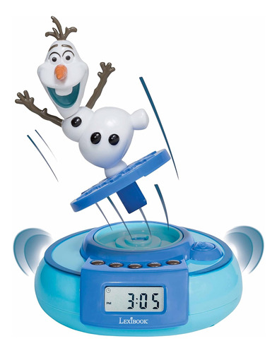 Disney Rl985fz Frozen-radio Despertador, Olaf Salta Al Desp