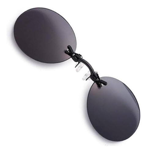Gafas Retro Redondas Con Clip En La Nariz De Ploplo Matrix M