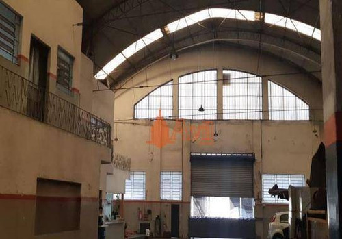 Galpão 800m², Ao Lado Do Metrô Brás E Av. Radial Leste São Paulo/sp - Ga0206