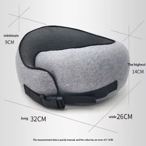 Soporte For El Cuello Ajustable, Almohada De Viaje For Avión