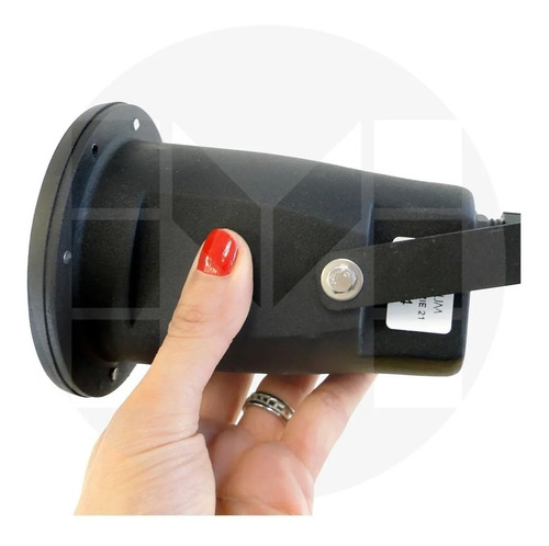 Imagen 3 de 10 de Estaca Para Jardin Parques Gu10 Negra Apto Led Aluminio