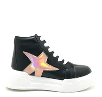 Comprar Zapatilla Botita Nena Cordones Estrella Livianas Ag 920