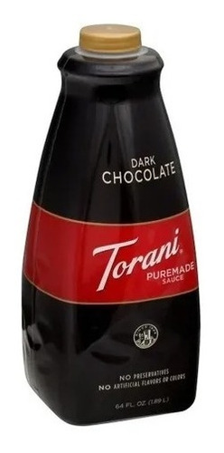 Torani Salsa Chocolate Oscuro Frappe Cafe 64 Oz Bebidas 
