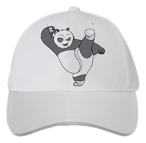 Gorras Para Pintar Con Fibras - 24 Un - Kung Fu Panda
