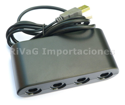 Adaptador Usb Para Joystick Gamecube En Wii U Switch O Pc