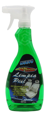 Detergente Automotriz Limpiador Vestiduras De Piel 600ml