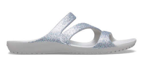 Sandália Crocs Kadee Ii Glitter Sandal W Silver