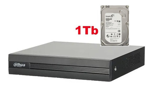 Dvr Xvr1b04h-i Grabador 4 Canales Dahua 1tb Incluido