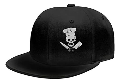 Oascuver Skull-chef Cooking Skull Hat Grill Master Unisex Fa