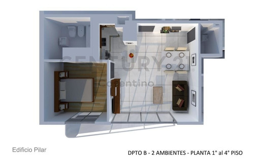 Venta Departamento 2 Ambientes Liniers