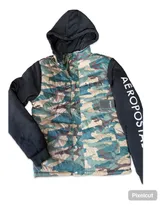 Comprar Chompa Pluma Aeropostal Talla M Militar Print
