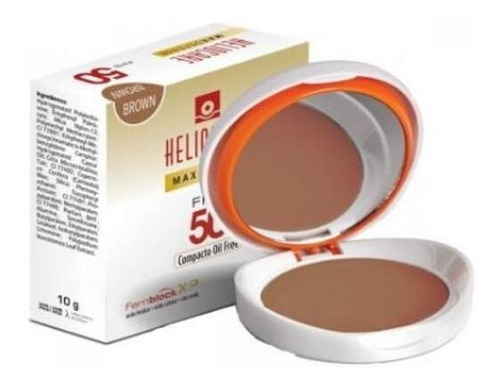 Pó Compacto Heliocare Max Defense Oil Free Brown Fps50 10g