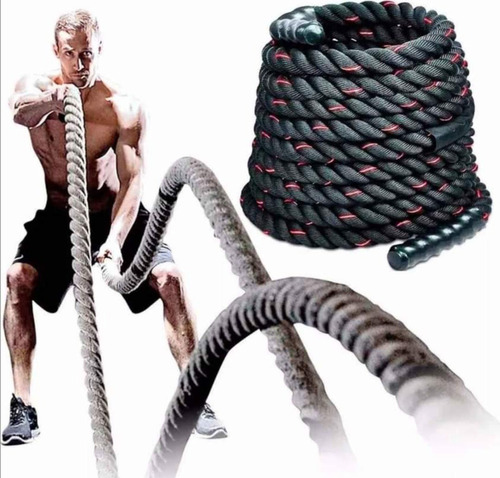 Cuerda Crossfit - Funcional Battle Rope 38 Mm X 9 Mt