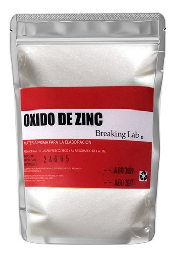 Oxido De Zinc 250grs  - Polvo (pureza - Calidad)