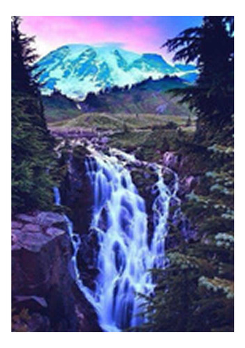 E Pintura De Diamantes Diy 30x40 - Cascada Cy-fj01252