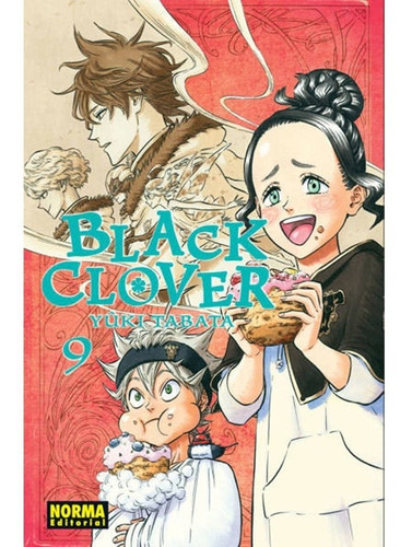 Black Clover 09, De Yuuki Tabata. Serie Black Clover, Vol. 9. Editorial Norma Comics, Tapa Blanda En Español