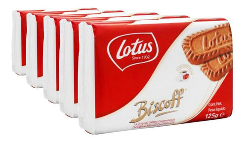Kit 80 Biscoitos Bolacha Belga Lotus Biscoff