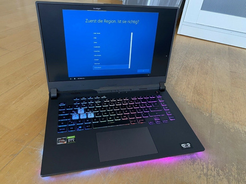 Imagen 2 de 6 de Asus Rog Strix G15 G513qm| Ryzen 9 | 16gb Ram Spots | 512gb