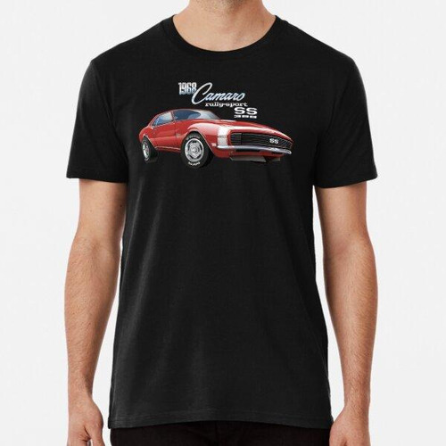 Remera 1968 Camaro Rs 327 Rojo Algodon Premium