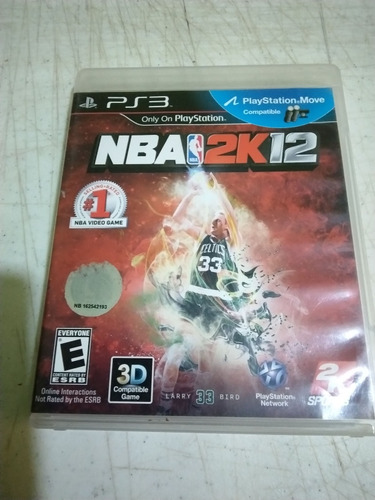 Nba 2k12 Ps3 Videojuego 