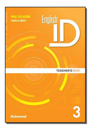 Libro English Id 3 Teachers Book De Seligson Paul Moderna D