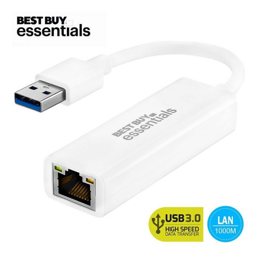 Adaptador Convertidor Gigabit Usb 3.0 A Lan Ethernet Rj45 Re